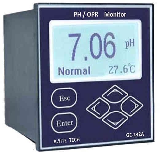 GE-132 PH ORP Analysis Online Meter